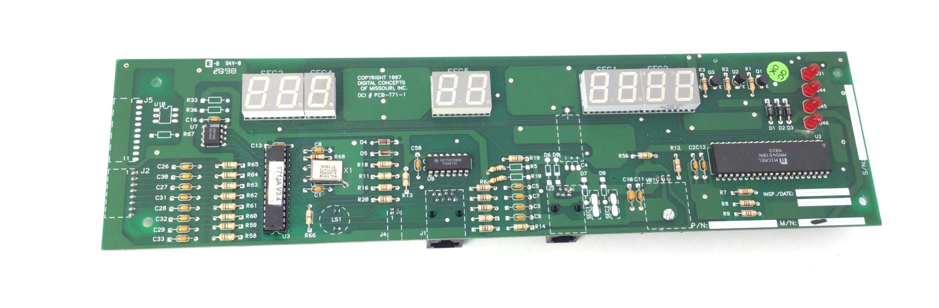 T71J-1H Display Console - 3 Window