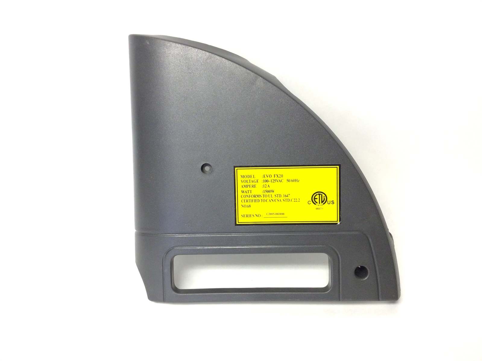 Upright Base Cover -Right #1 (Used)