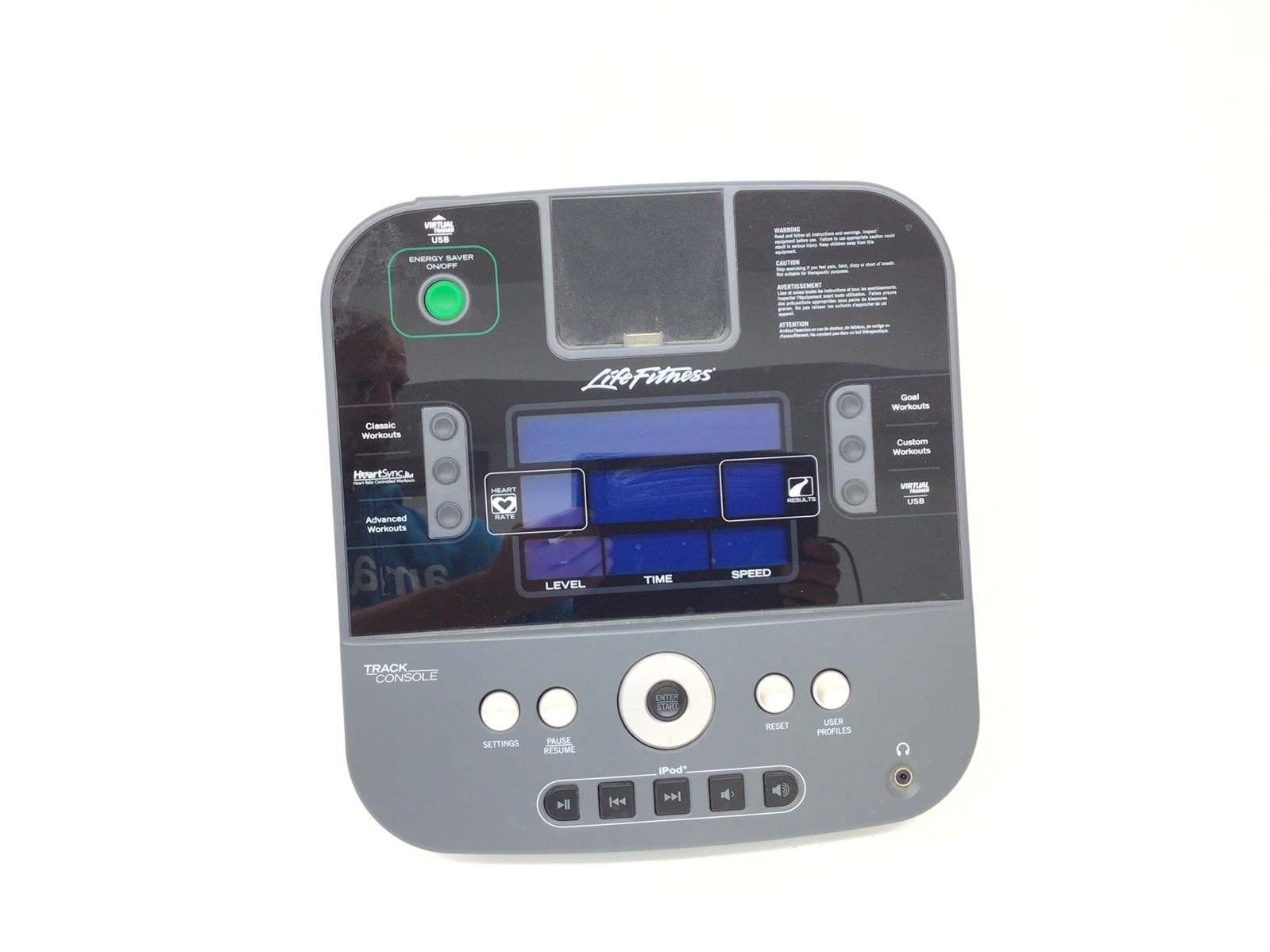 Track Console Standard for Bike and Elliptical C3 R3 X3 X1 with models ending in 0104 (Used)