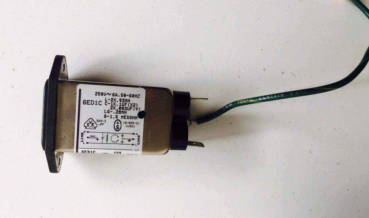Power Entry Inlet Corcom