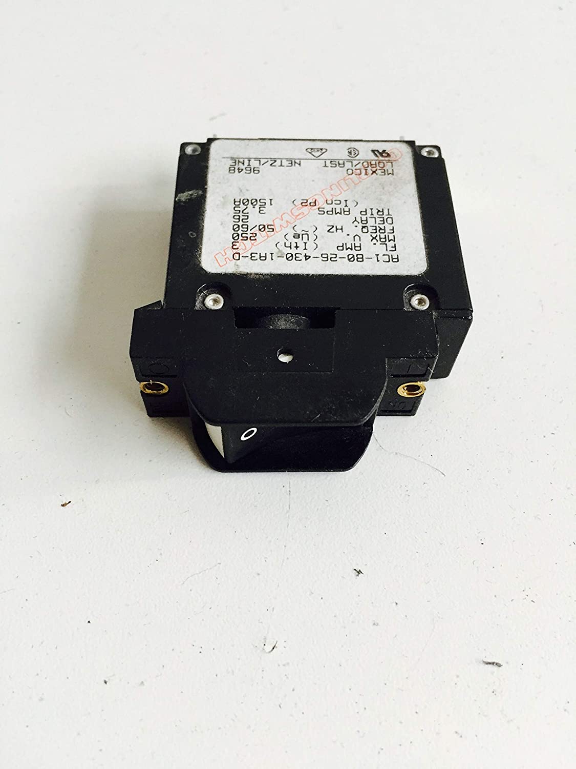 Circuit Breaker & Relay Switch Power On Off